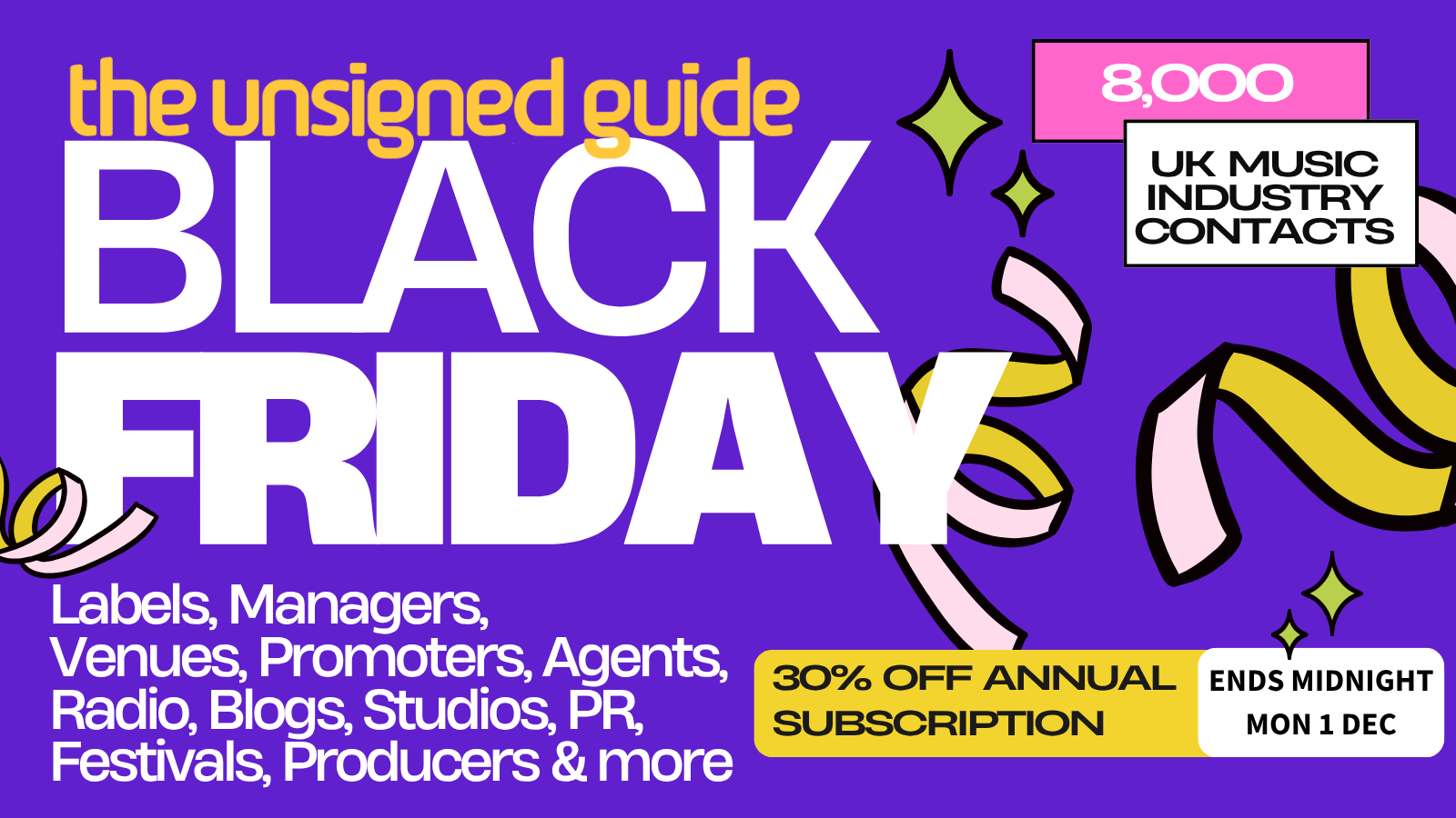 Black Friday Bonanza! Are you ready for a bargain?